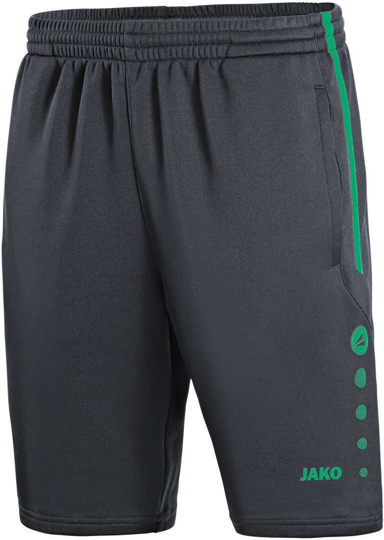 Jako Active Training Shorts anthrazit-türkis