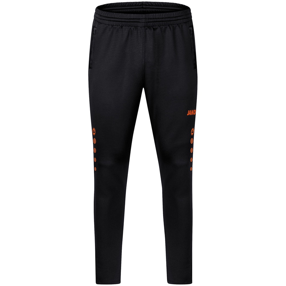 Jako Damen Trainingshose Challenge schwarz-orange