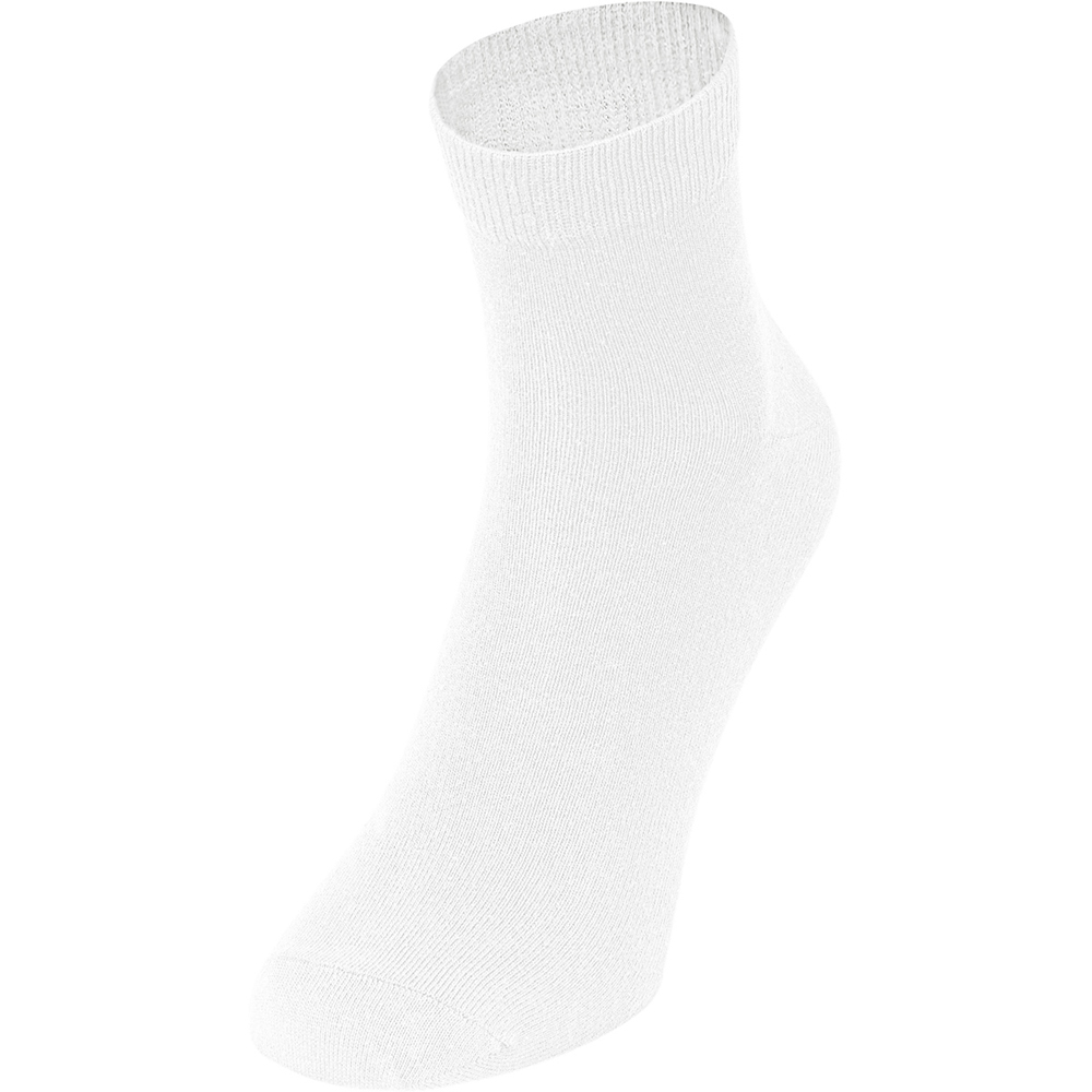 Jako Freizeitsocken kurz 3er Pack weiß