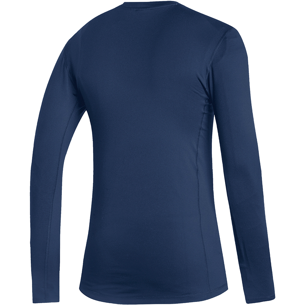 Adidas Herren Langarm Shirt Techfit Climawarm blau