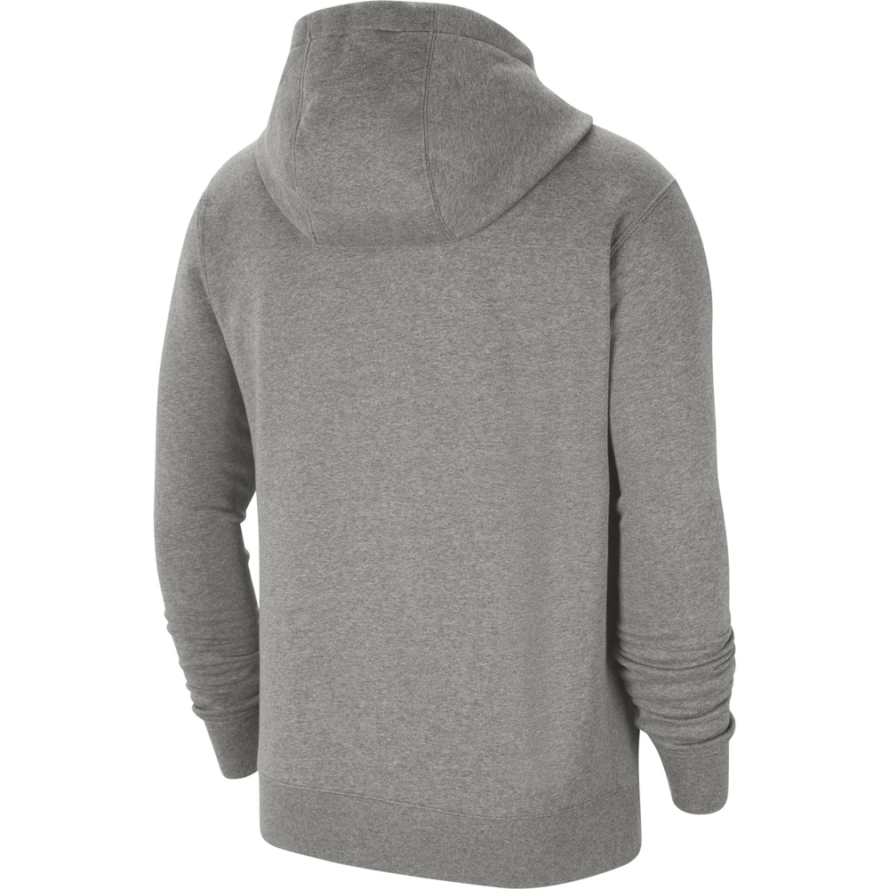 Nike Herren Full Zip Fleece Hoodie Park 20 grau-schwarz