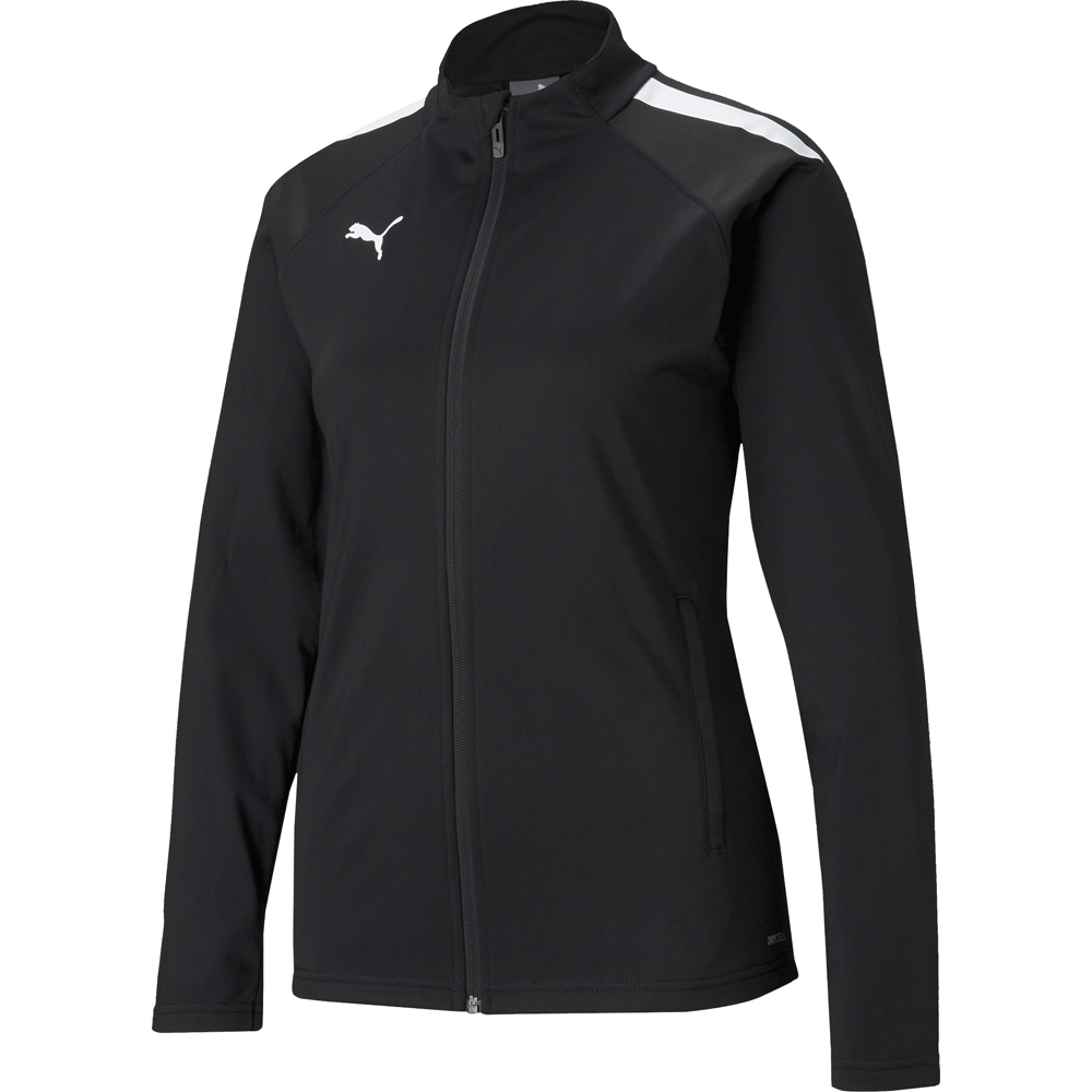 Puma Damen Trainingsjacke teamLIGA schwarz-weiß