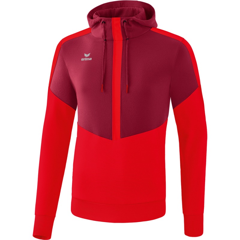 Erima Herren Hoodie Squad rot