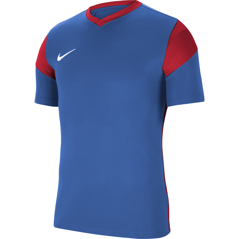 Nike Kinder Kurzarm Trikot Park Derby III blau-rot