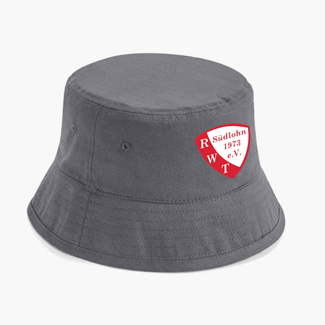 Rot Weiß Trimbach Bucket Hat Grau