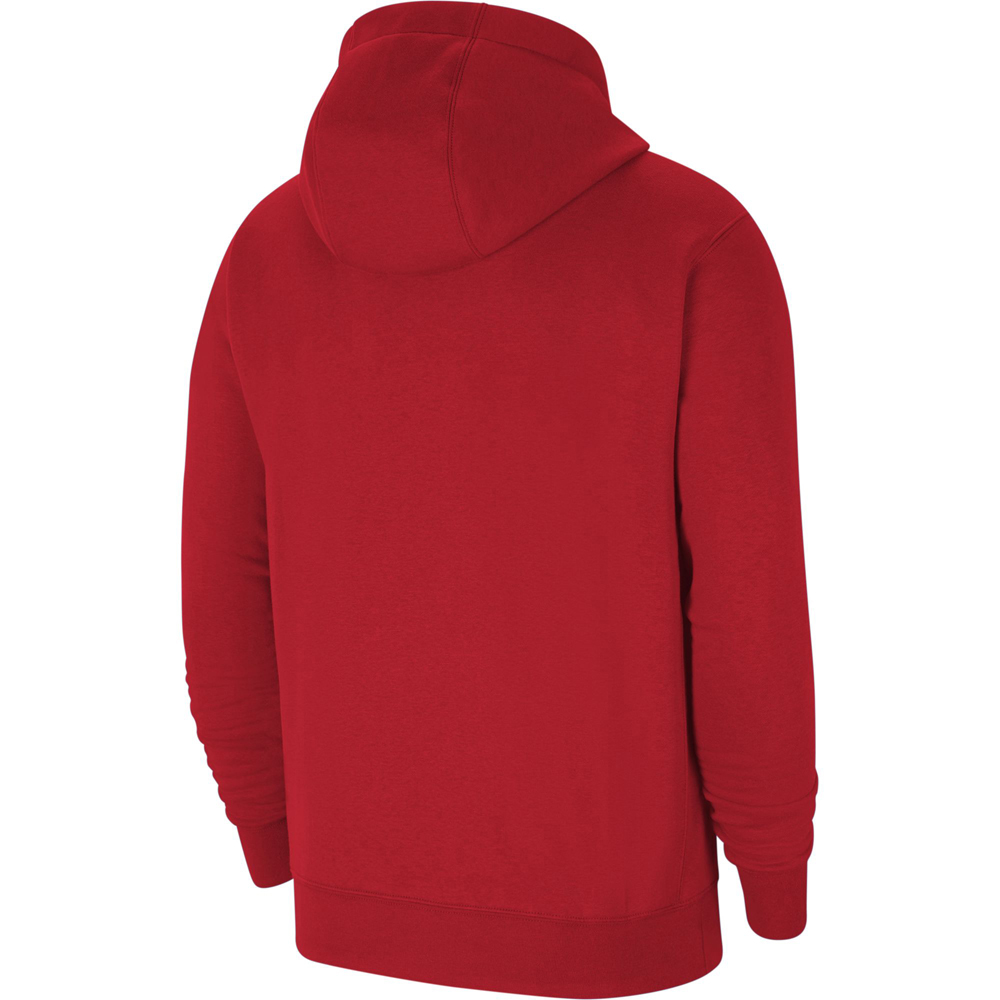 Nike Herren Fleece Hoodie Park 20 rot-weiß