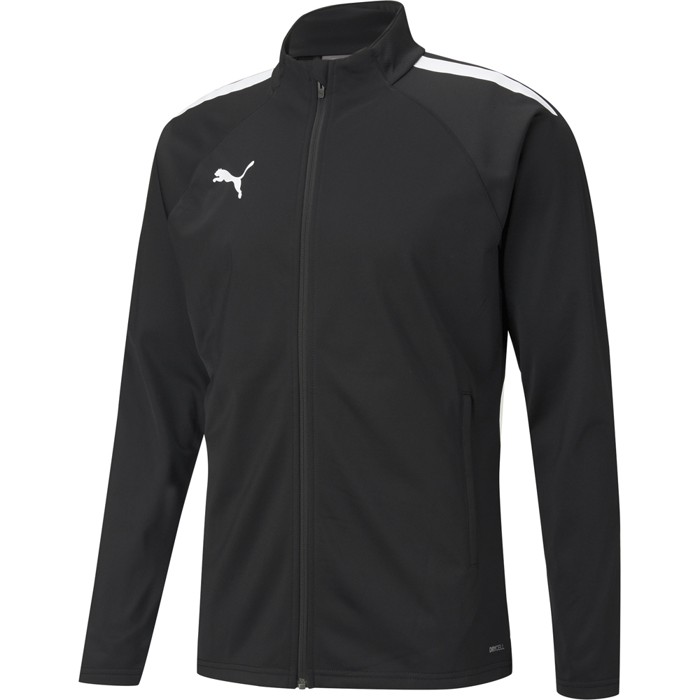 Puma Herren Trainingsjacke teamLIGA schwarz-weiß