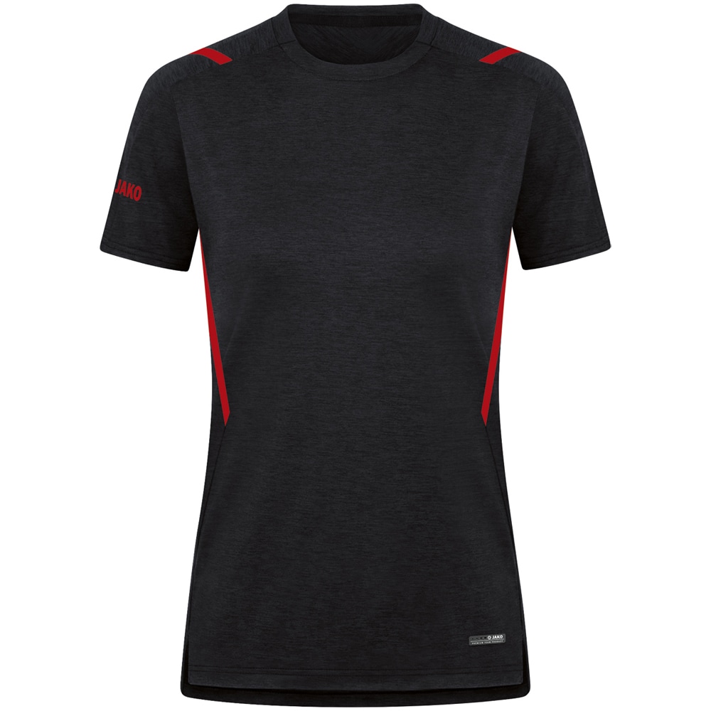 Jako Damen T-Shirt Challenge schwarz-rot