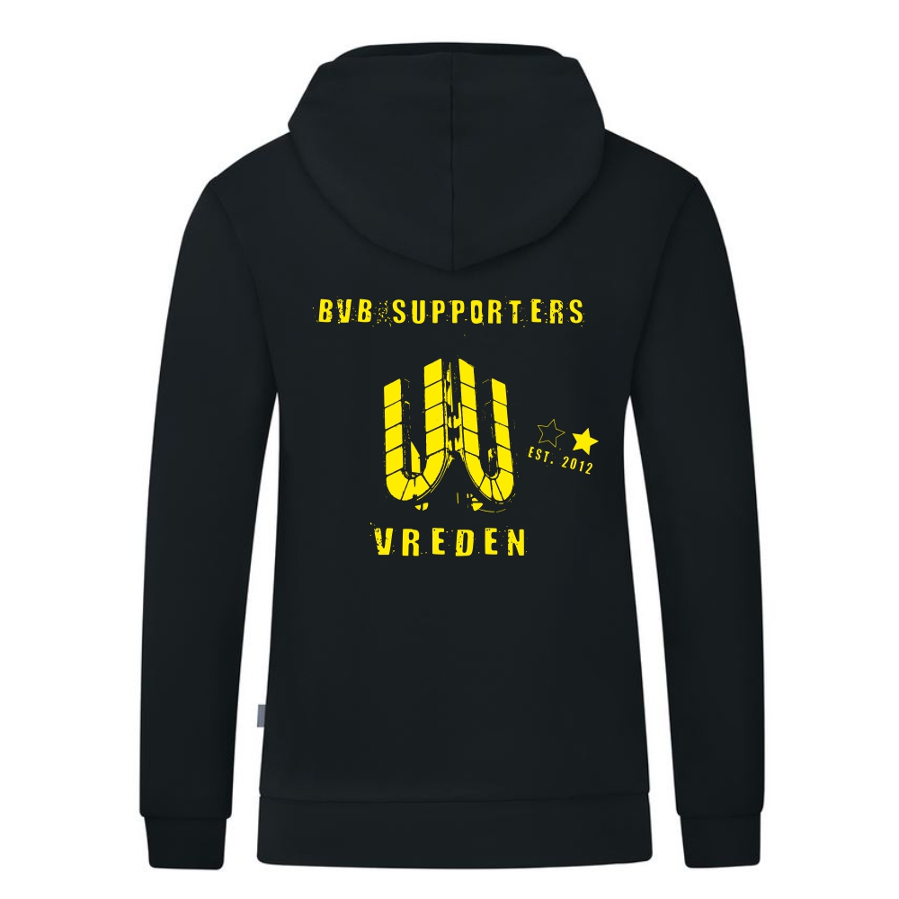 BVB Supporters Damen Sweatjacke Organic schwarz