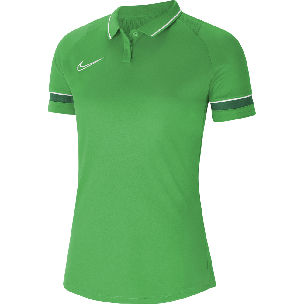 Nike Damen Poloshirt Academy 21 grün-weiß