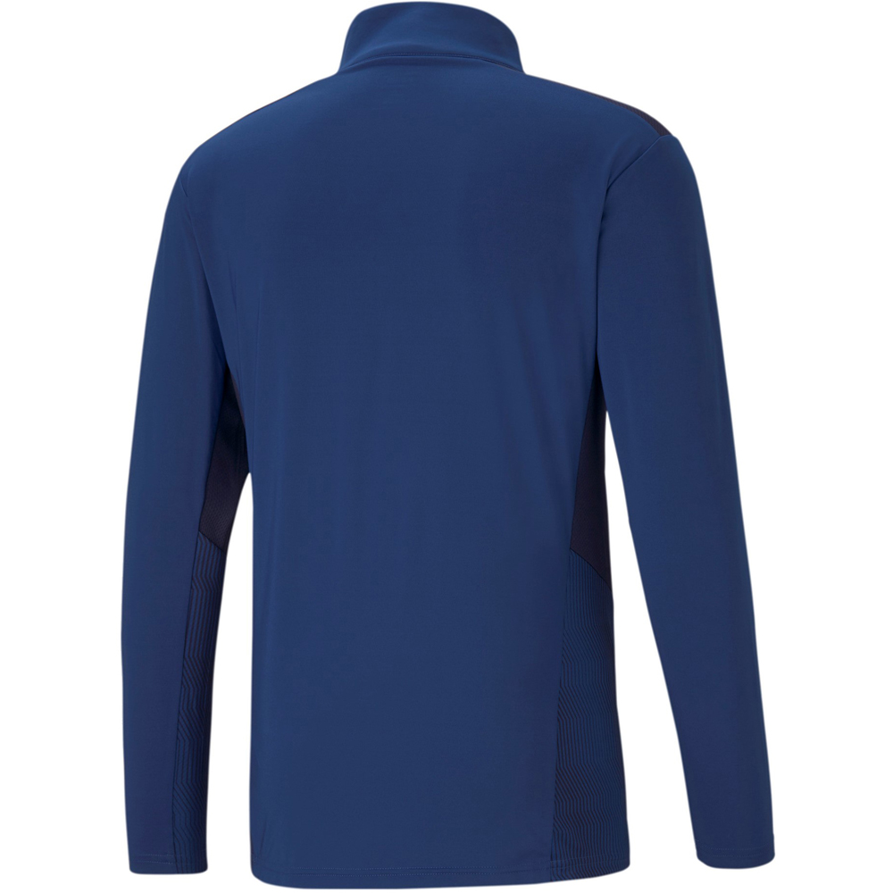 Puma 1/4 Zip Top teamCUP blau