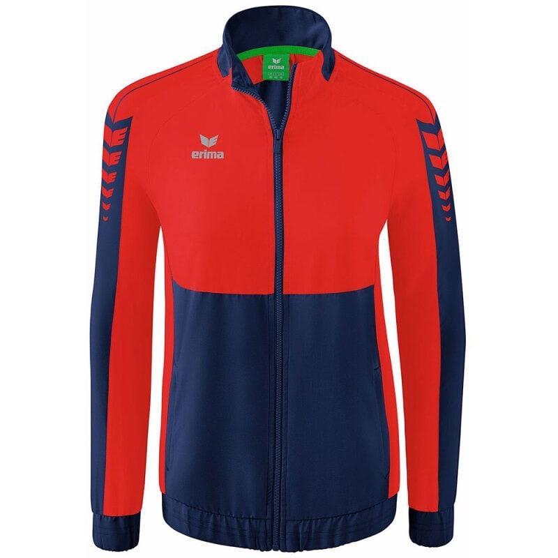 Erima Damen Präsentationsjacke Six Wings blau-rot