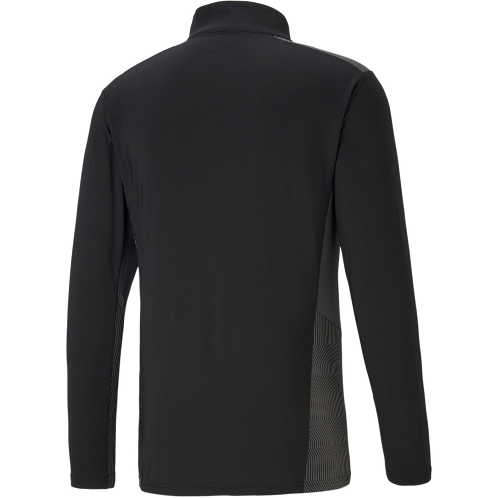 Puma 1/4 Zip Top teamCUP schwarz-grau