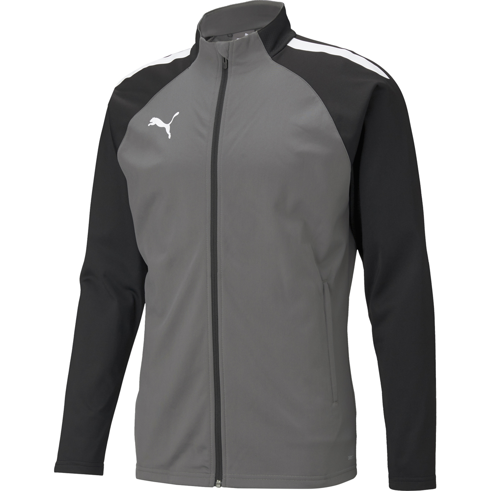 Puma Herren Trainingsjacke teamLIGA grau-schwarz