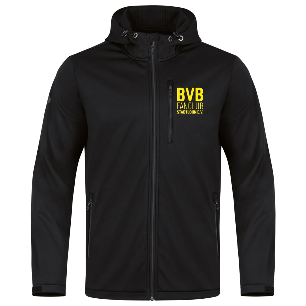 BVB Fanclub Damen Softshelljacke Premium