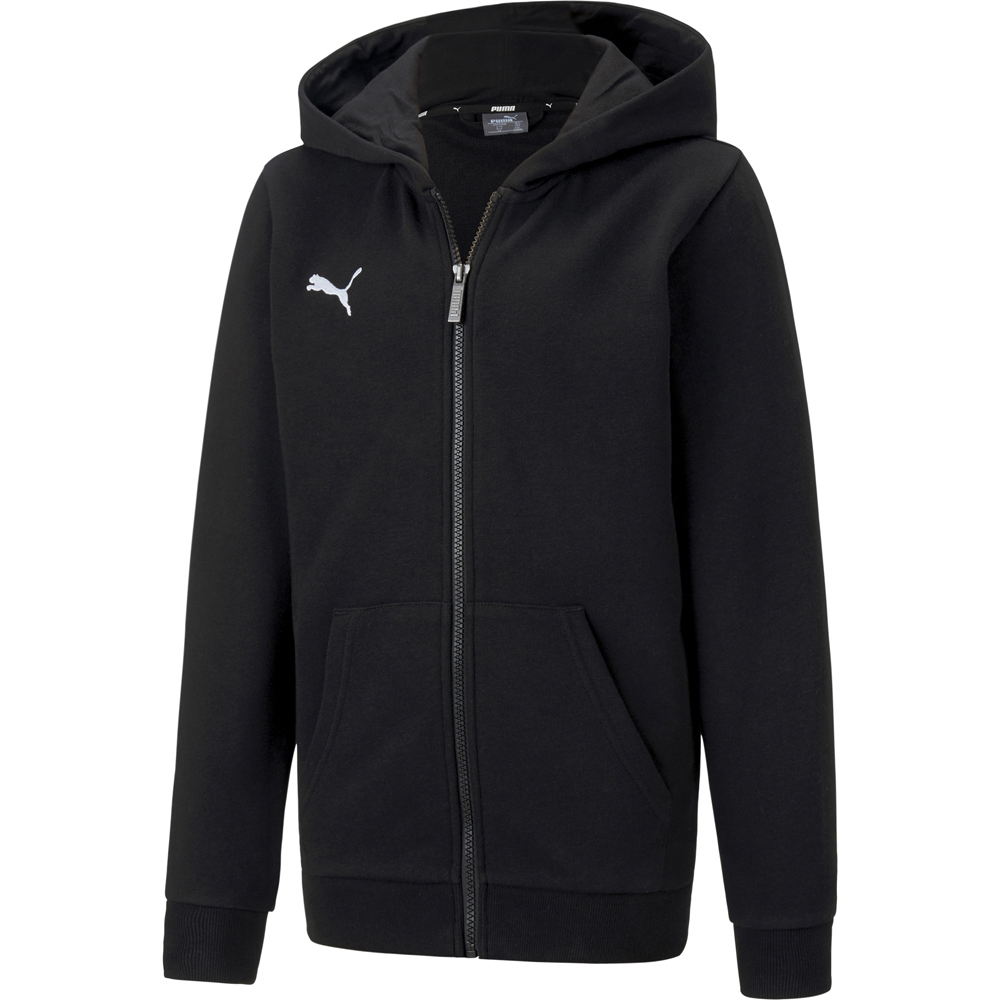 Puma Kinder Zip-Hoodie teamGOAL 23 Casuals schwarz