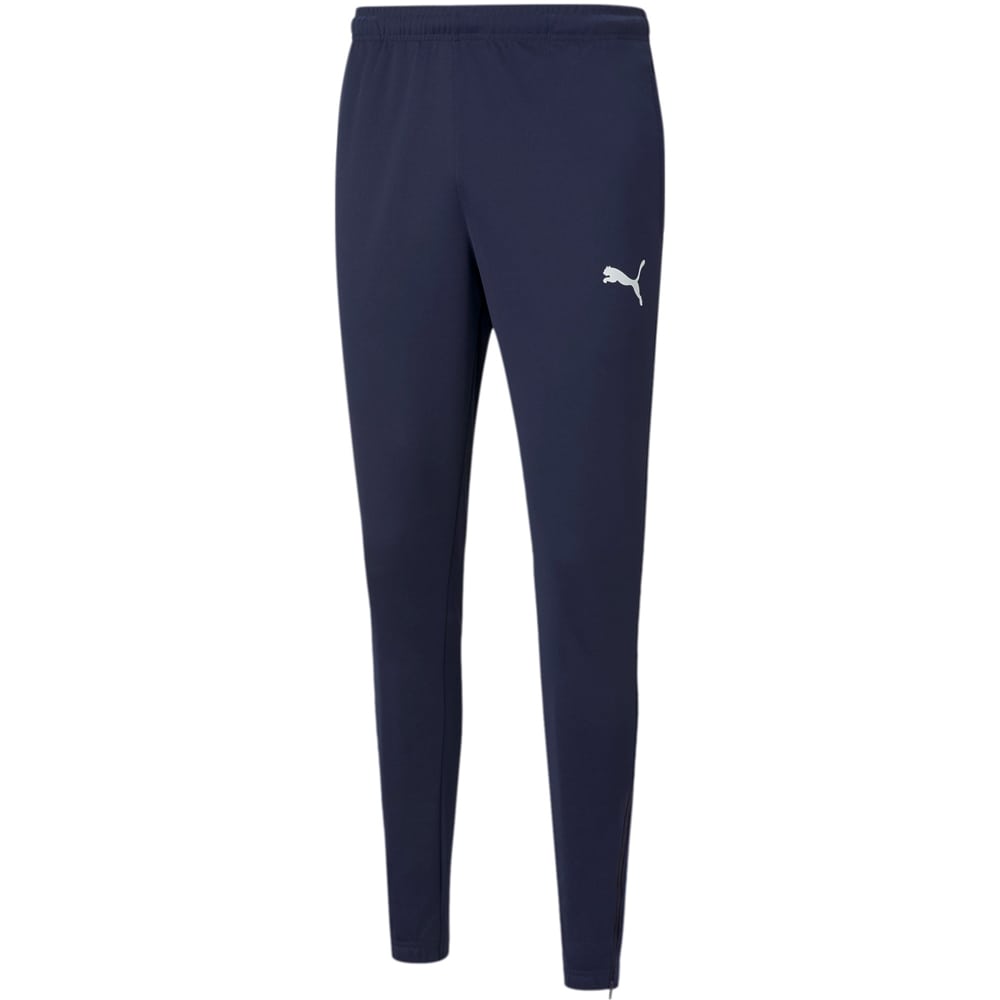 Puma Polyester Trainingshose teamRISE blau-weiß