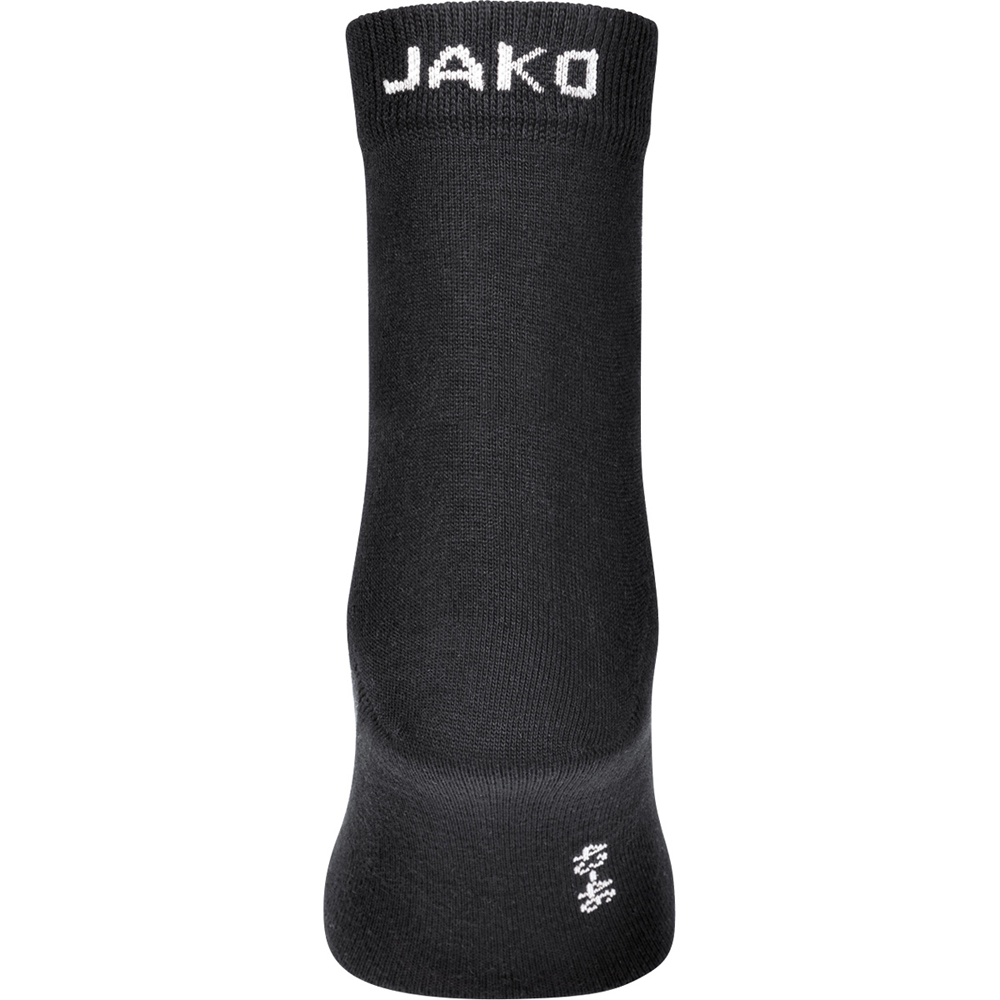 Jako Freizeitsocken kurz 3er Pack schwarz