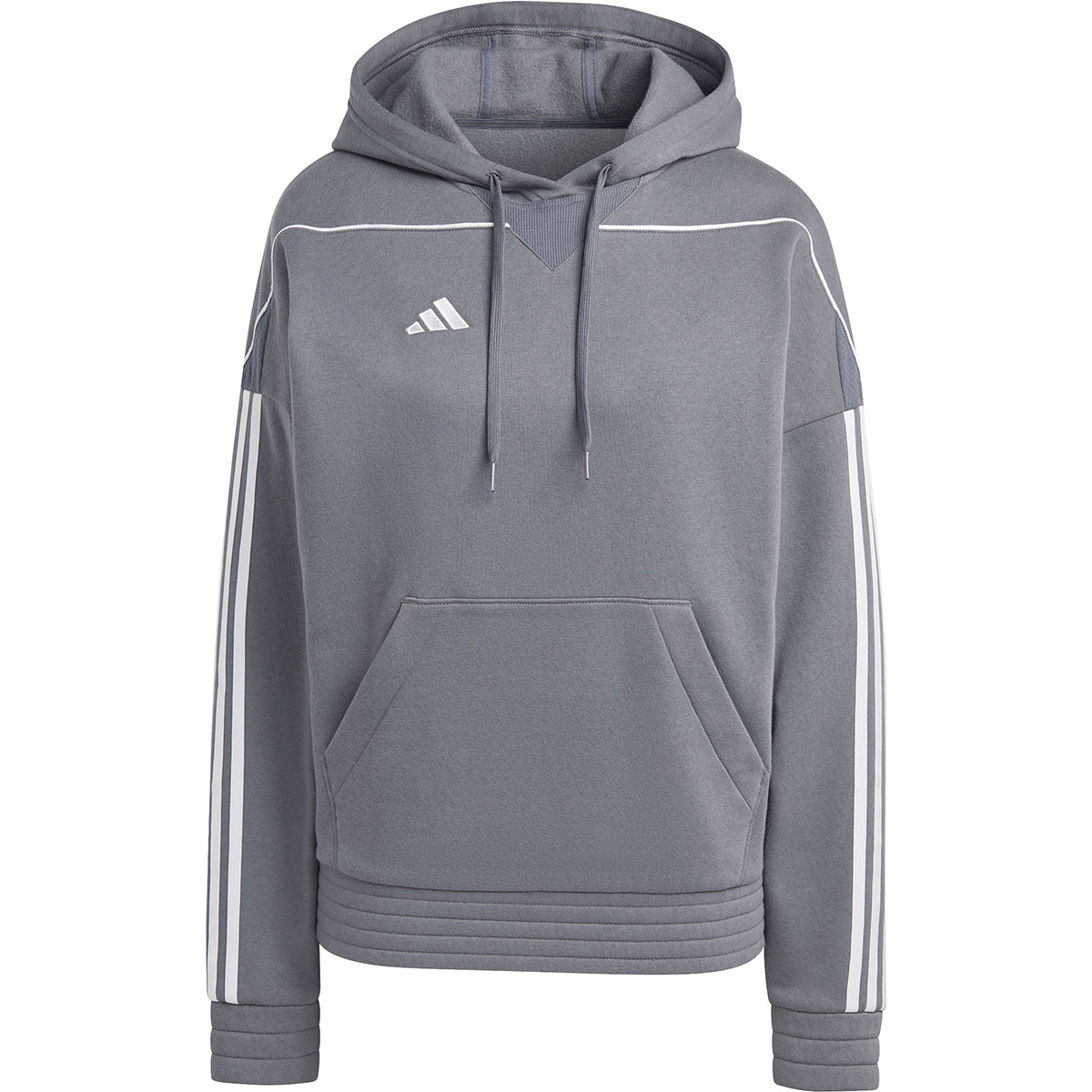 Adidas Damen Sweat Hoodie Tiro 23 grau