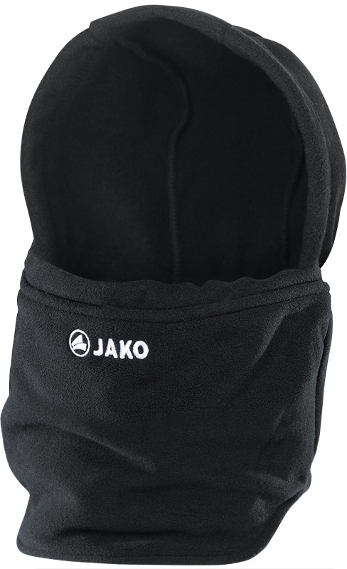 Jako Neckwarmer mit Mütze schwarz