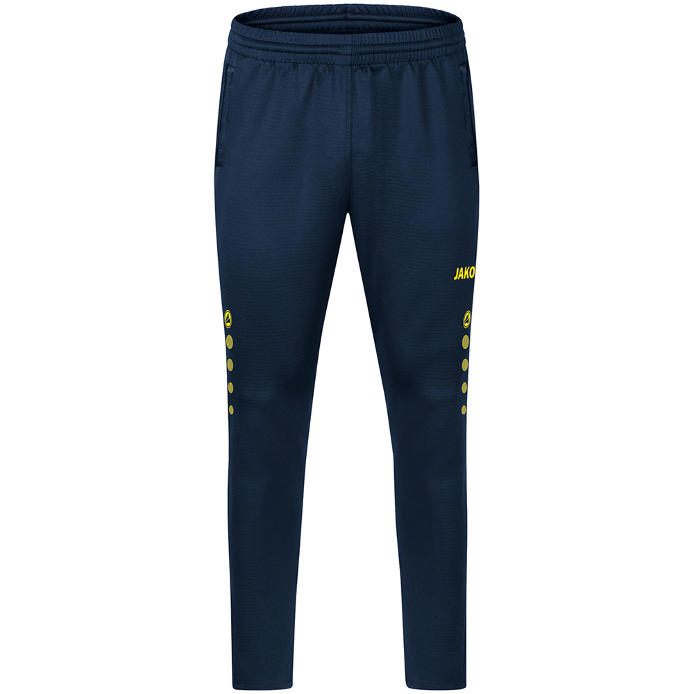 Jako Damen Trainingshose Challenge blau-gelb