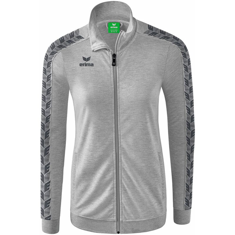 Erima Damen Trainingsjacke Essential Team grau