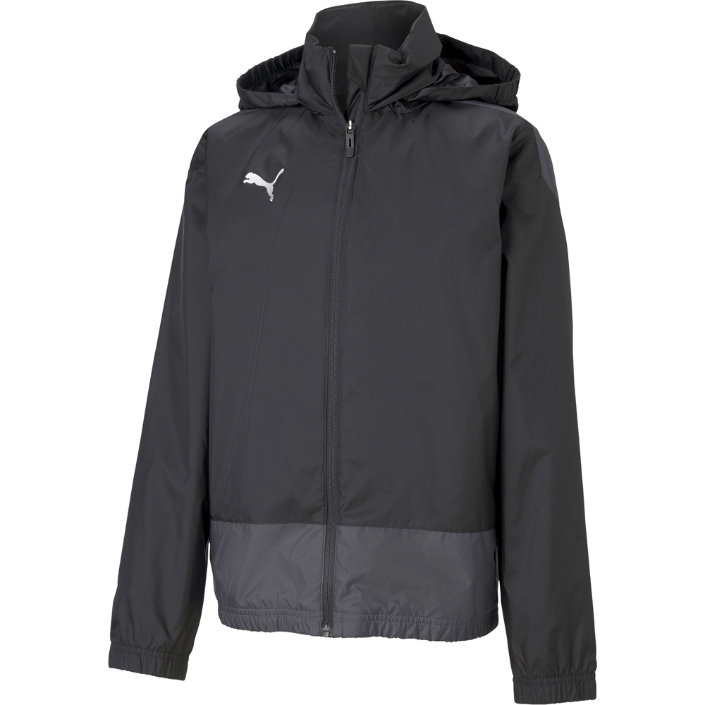 Puma Kinder Training Regenjacke teamGOAL 23 schwarz-grau