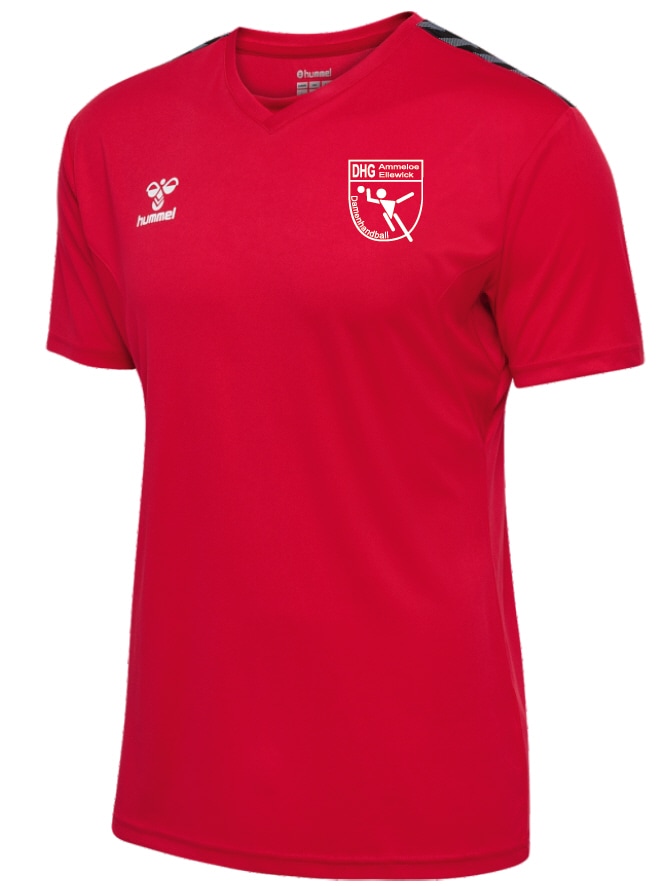 DHG Ammeloe-Ellewick Hummel Authentic Trikot rot