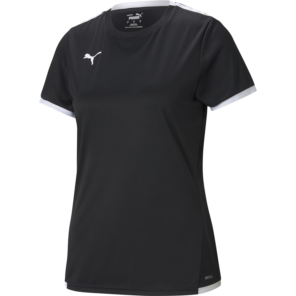 Puma Damen Trikot teamLIGA schwarz-weiß