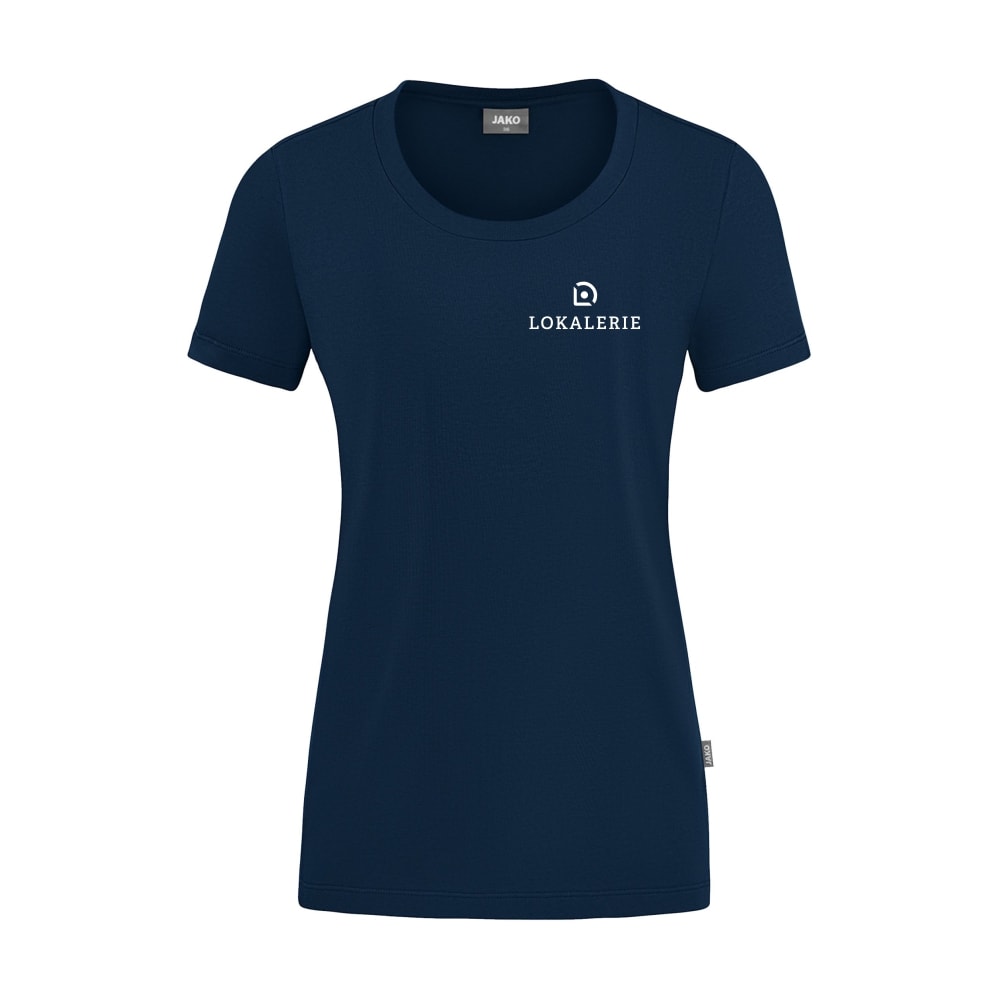 Lokalerie Damen T-Shirt blau Organic