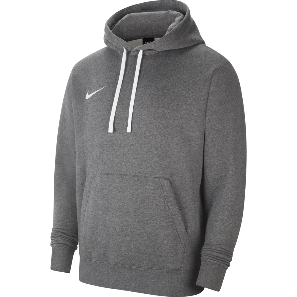 Nike Herren Fleece Hoodie Park 20 grau-weiß