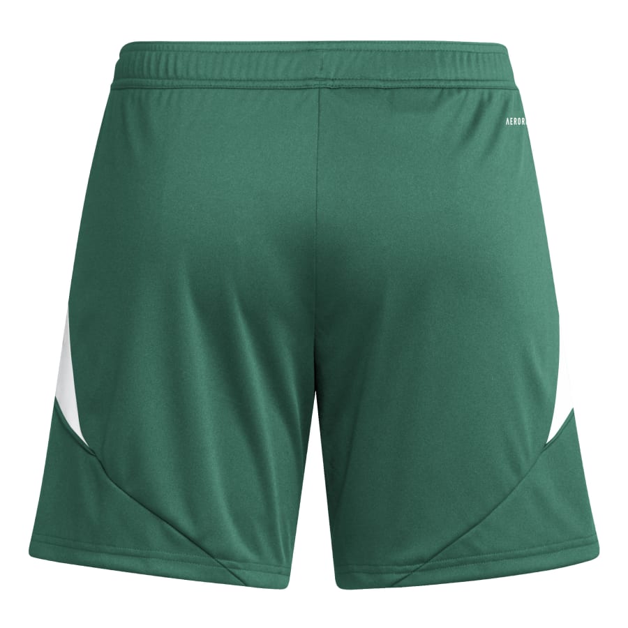 adidas Damen Short Tiro 24 Team Dark Green / White