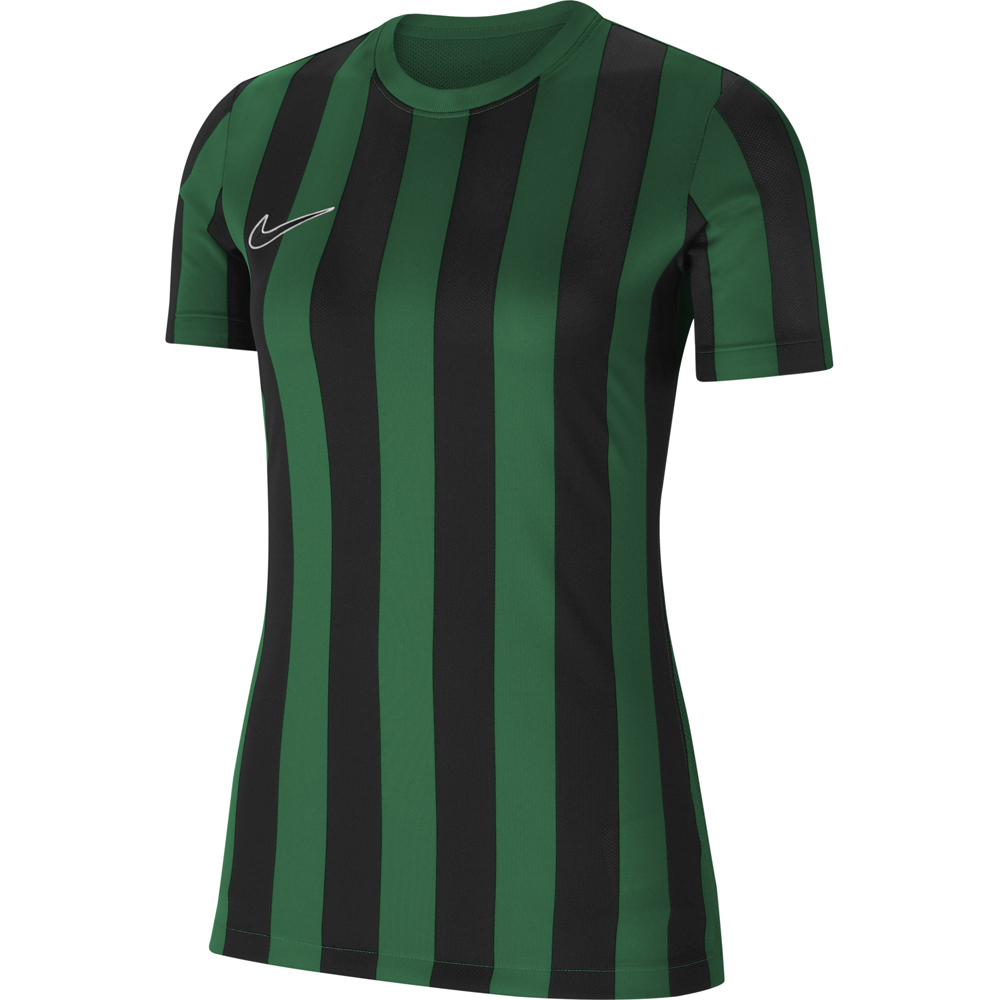 Nike Damen Kurzarm Trikot Striped Division IV grün-schwarz