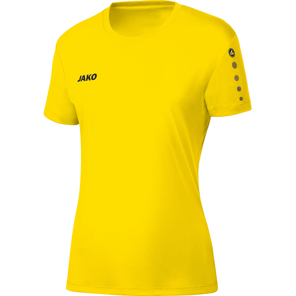 Jako Damen Kurzarm Trikot Team gelb