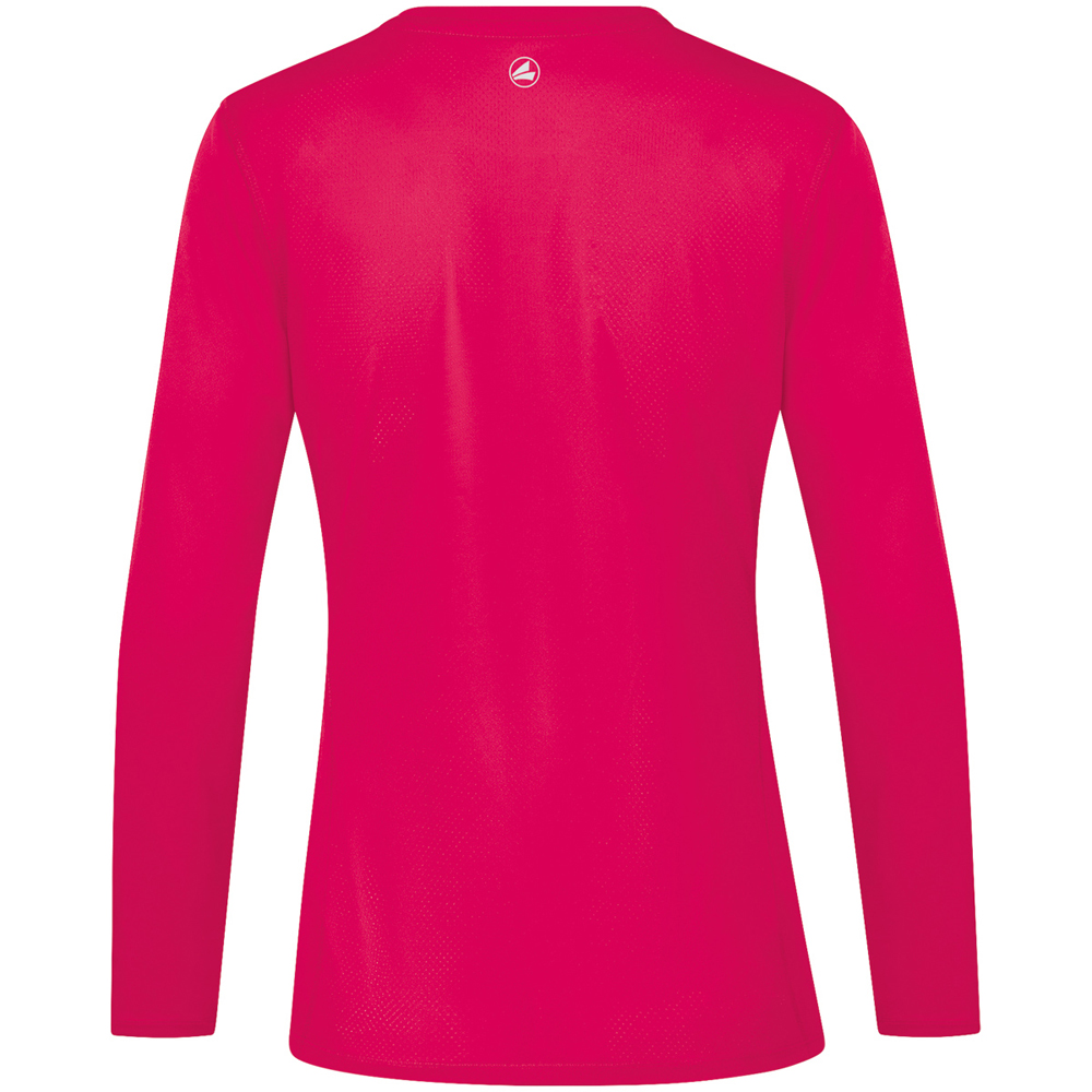 Jako Damen Longsleeve Run 2.0 pink