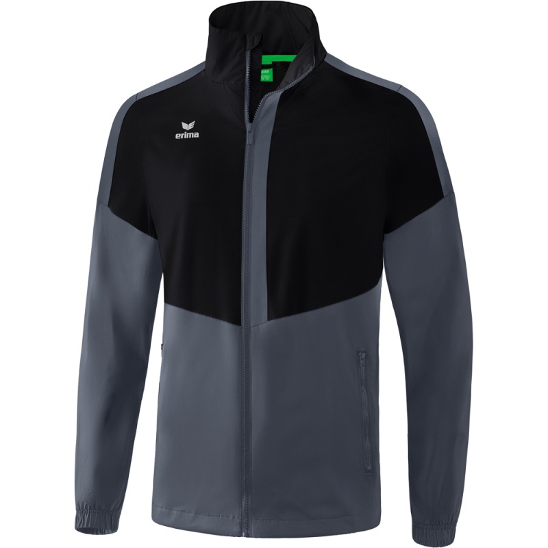 Erima Allwetterjacke Squad schwarz-grau