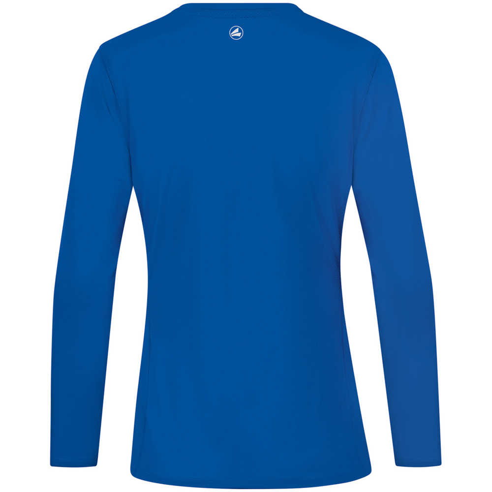 Jako Damen Longsleeve Run 2.0 blau