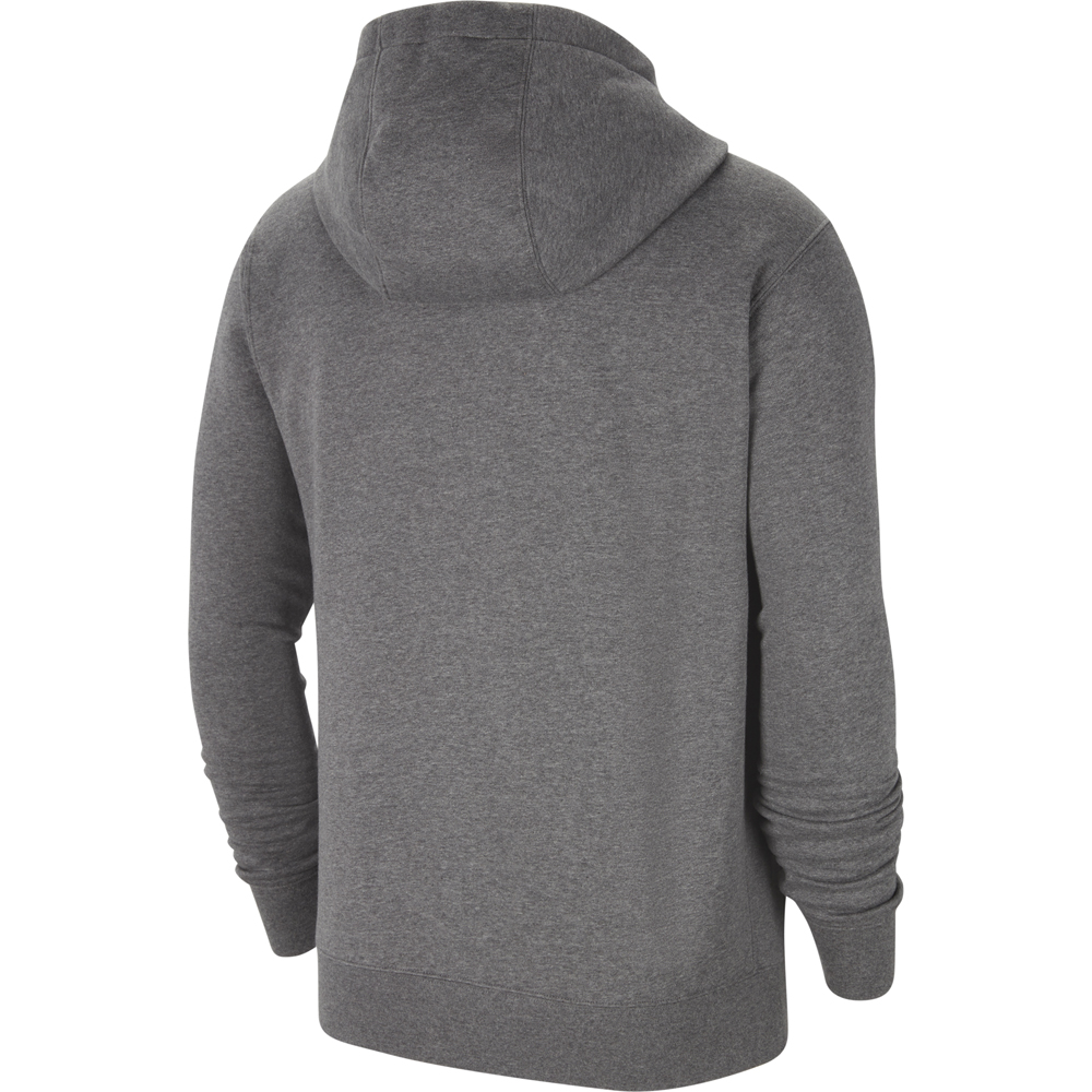 Nike Herren Full Zip Fleece Hoodie Park 20 grau-weiß