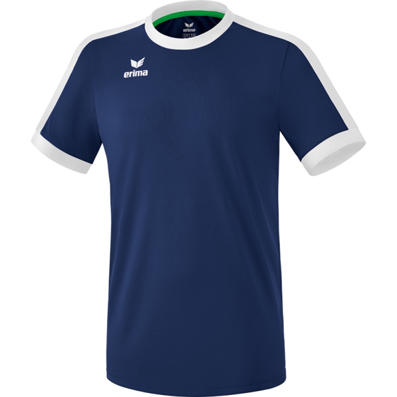 Erima Herren Kurzarm Trikot Retro Star blau-weiß