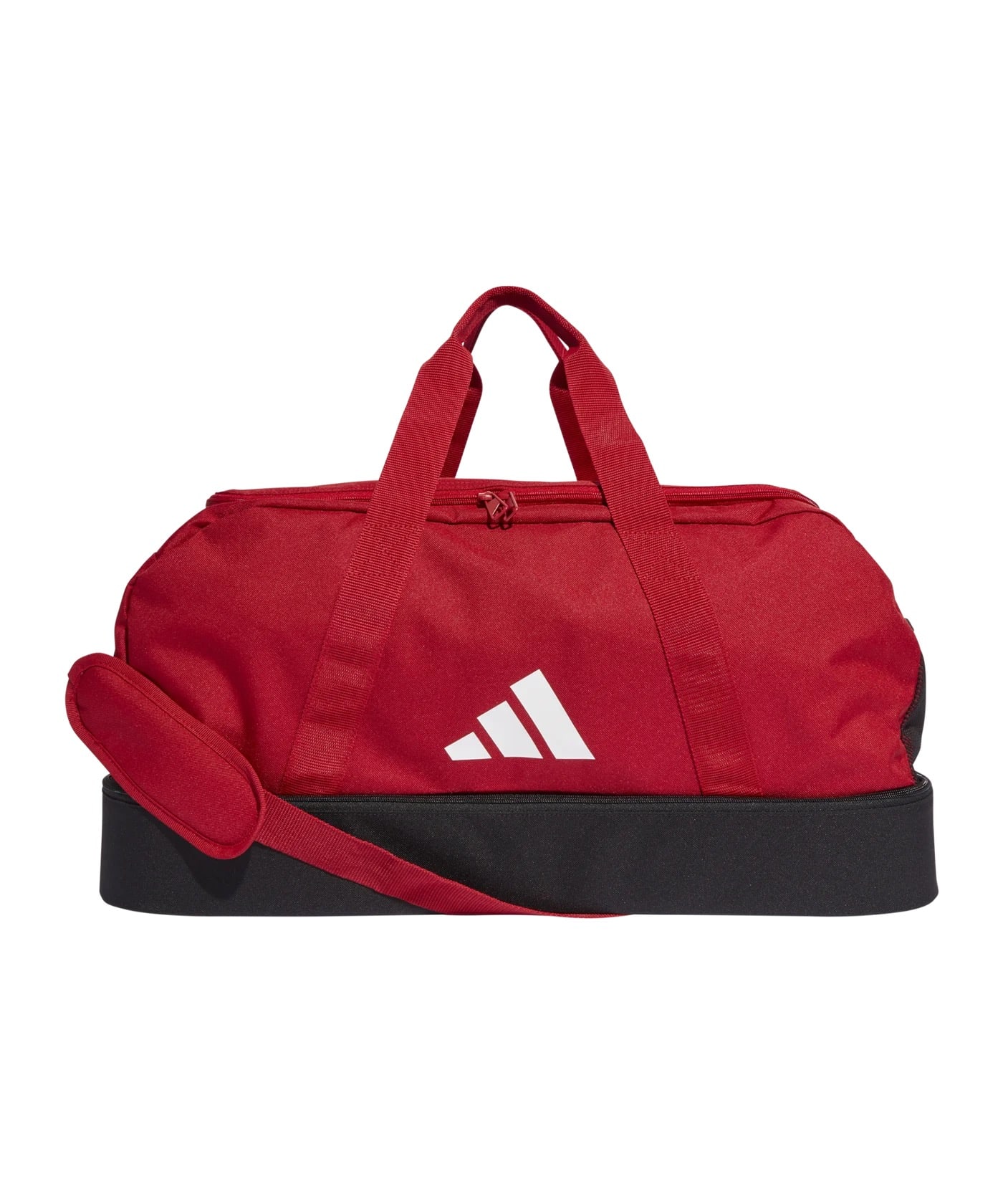 adidas Tiro League Duffel Bag Gr. M Rot Weiss