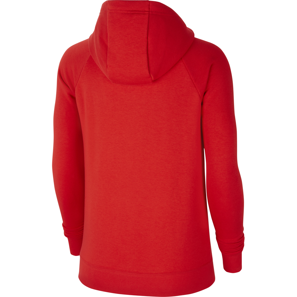 Nike Damen Full Zip Fleece Hoodie Park 20 rot