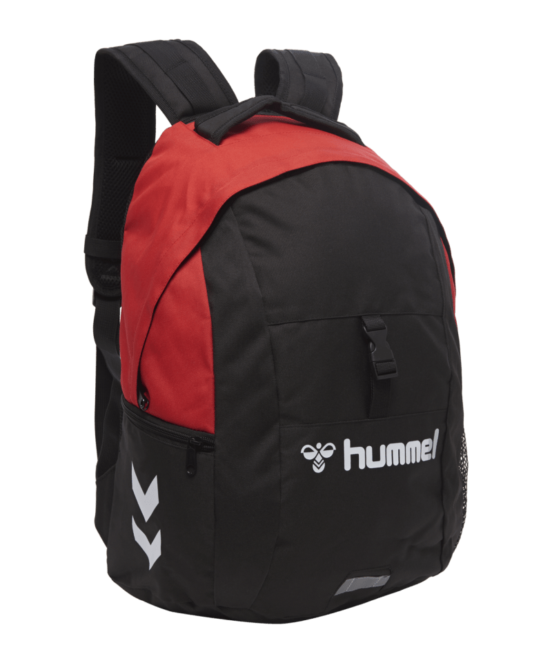 Hummel Core Ball Rucksack schwarz-rot