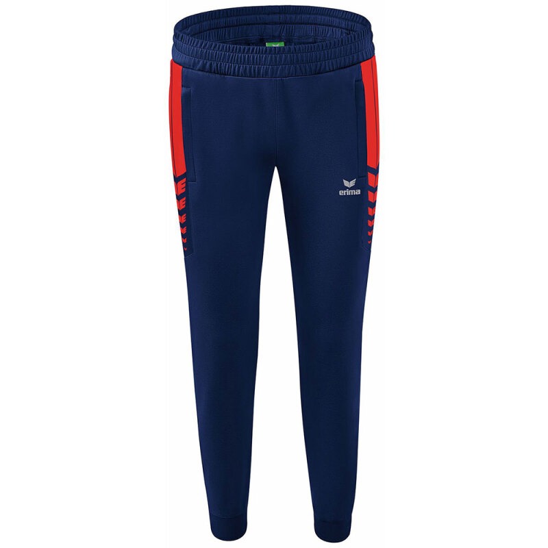 Erima Damen Trainingshose Six Wings blau-rot