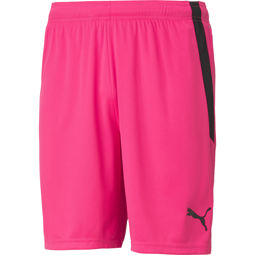 Puma Herren Shorts teamLIGA pink-schwarz