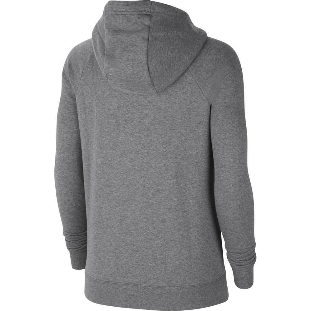 Nike Damen Fleece Hoodie Park 20 grau-weiß