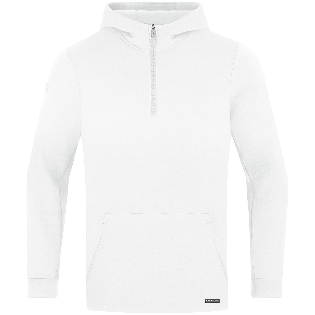 Jako Herren Zip Hoodie Pro Casual weiß