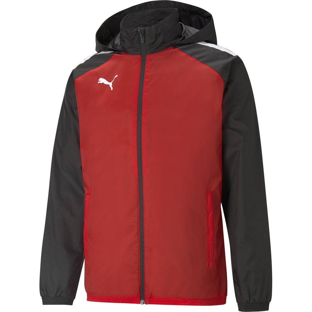 Puma Allwetterjacke teamLIGA rot-schwarz